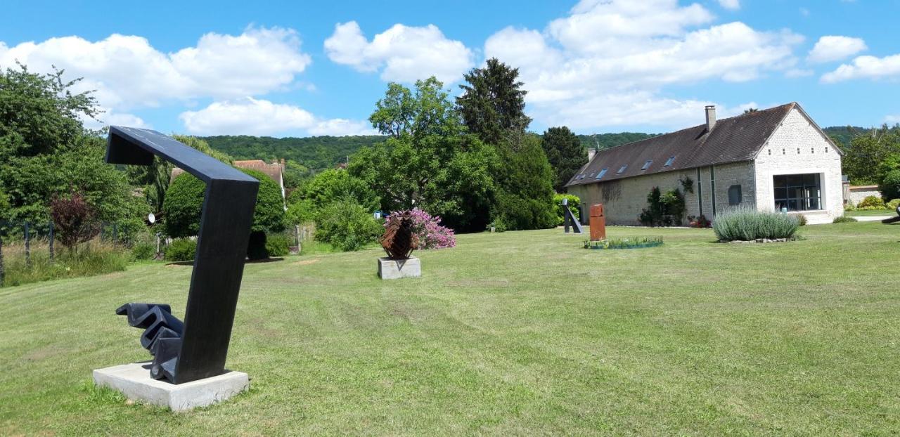 Gite Dans Parc De Sculptures - Gite "Pondichery" Port-Mort 外观 照片